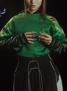 Puma/彪马正品SORAYAMA GRAPHIC CREW男女同款卫衣626533-17