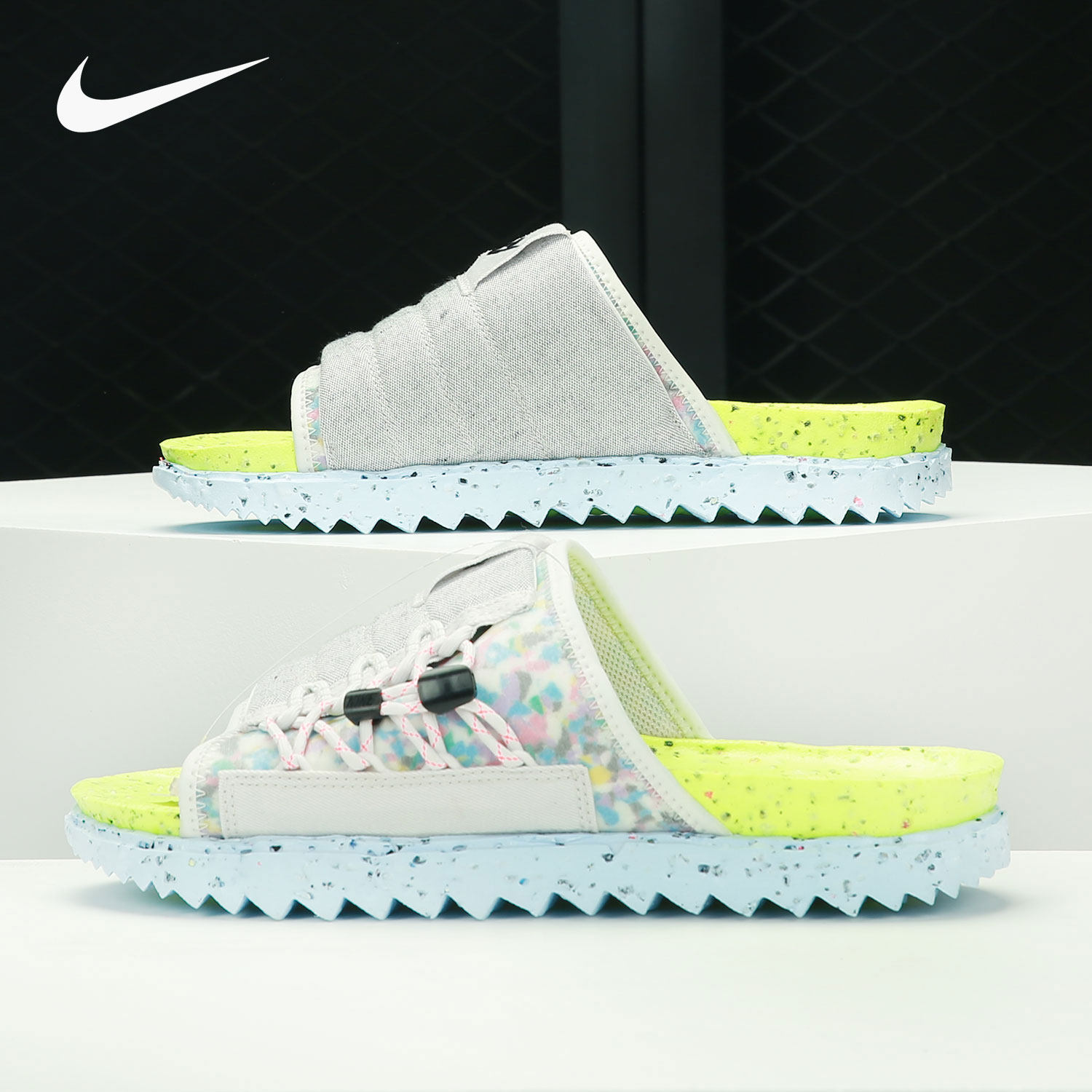 Nike/耐克正品 ASUNA CRATER SLIDE 新款男子休闲拖鞋 DJ4629-001