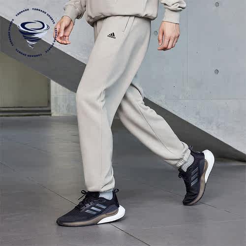 Adidas/阿迪达斯正品秋季男女同款束脚宽松休闲运动裤IV7591