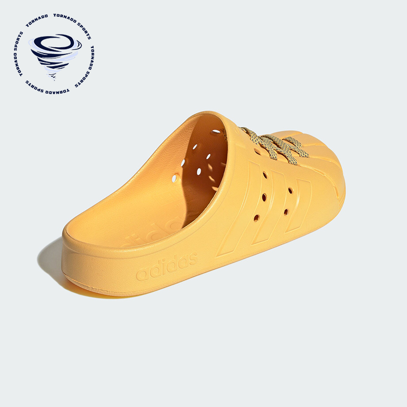 阿迪达斯男女款耐磨运动拖鞋