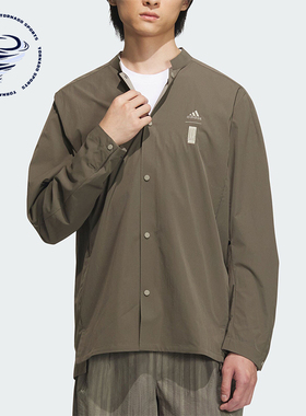 Adidas/阿迪达斯正品春季新款男士武极运动长袖衬衫IW1511