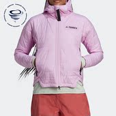 Adidas 冬户外连帽女子运动棉服夹克HH9302 阿迪达斯正品