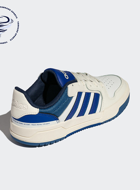 Adidas/阿迪达斯正品新款女士复古低帮篮球运动板鞋JS3009