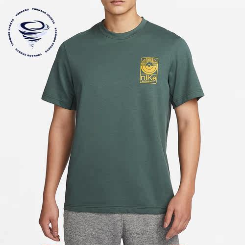 Nike/耐克正品新款男士运动休闲印花透气短袖T恤FN3320-338