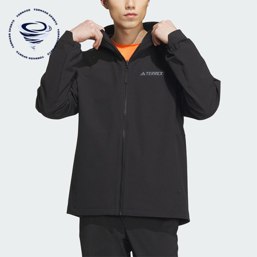 Adidas/阿迪达斯男士软壳衣外套
