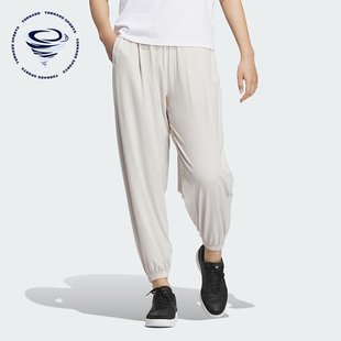 新款 Adidas 阿迪达斯正品 运动休闲夏季 JJ2270 女士防晒束脚长裤