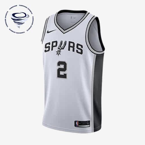 Nike/耐克正品伦纳德卡哇伊男子马刺篮球运动球衣864449-100