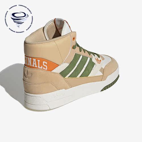 阿迪男女舒适中帮运动休闲鞋