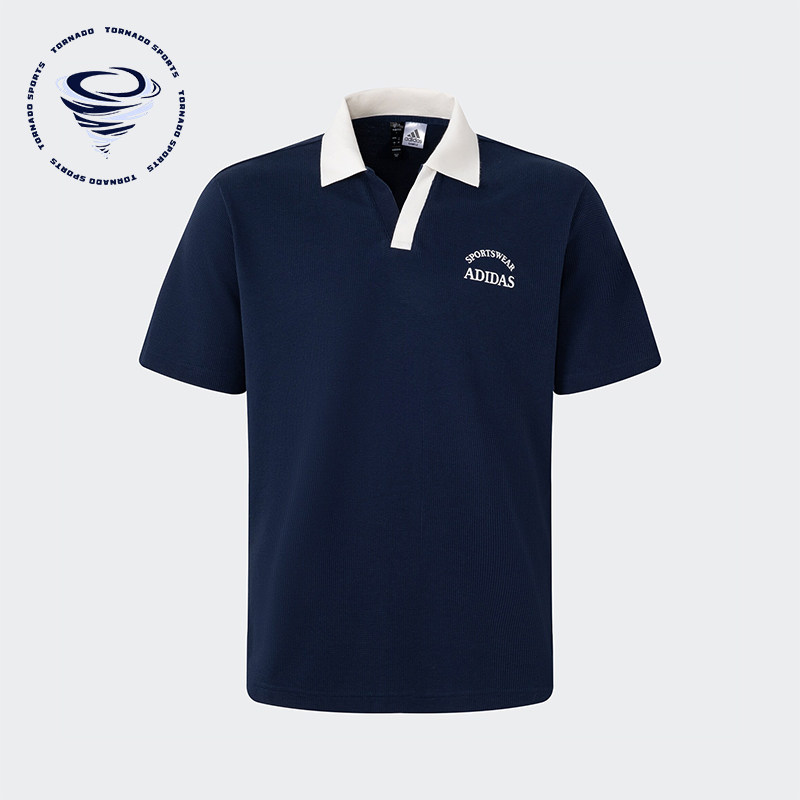 Adidas/阿迪达斯正品M VERBIAGE男士短袖翻领POLO衫JD0331