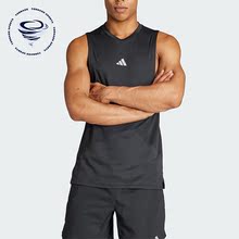 Adidas/阿迪达斯正品D4T HR TK 男士透气运动健身背心IS3708
