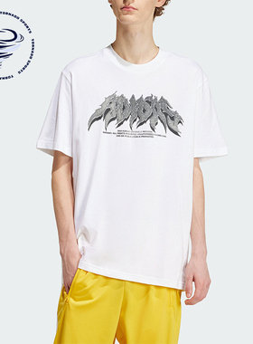 Adidas/阿迪达斯正品三叶草FLAMES CONC T男士运动短袖IS2946