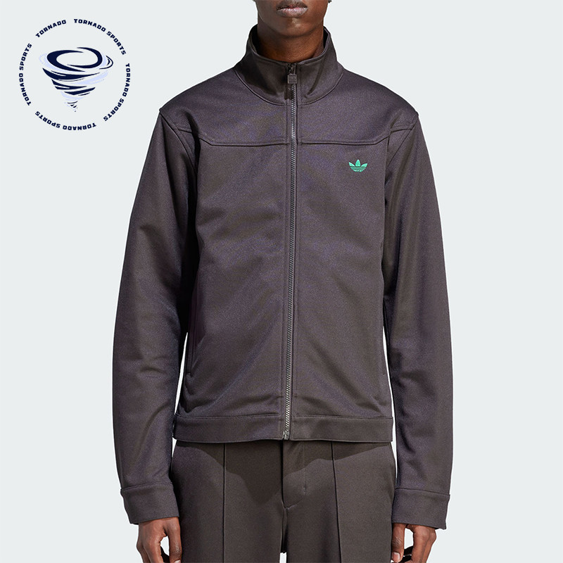 阿迪达斯男士简约透气夹克