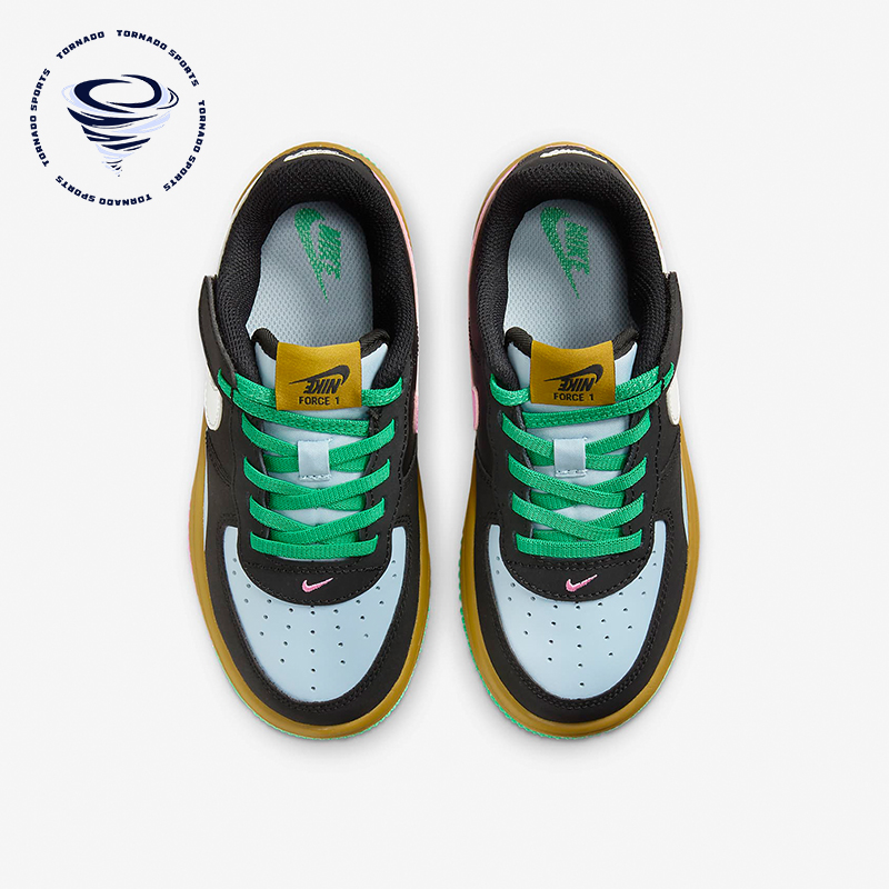 Nike/耐克正品FORCE 1 EASYON儿童魔术贴休闲鞋FN0410-001