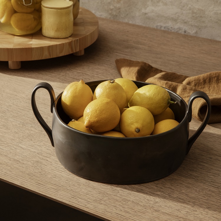 丹麦fermliving果盘陶瓷