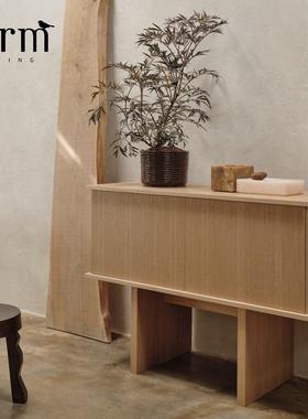 丹麦ferm LIVING Stilt Sideboard餐边柜高柜奶油风收纳柜小户型
