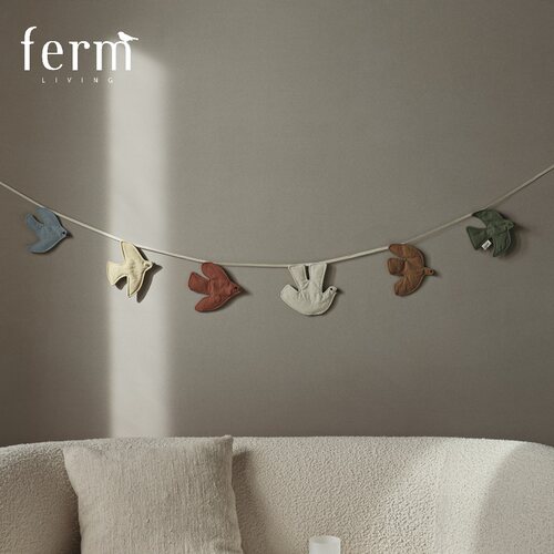 FermLiving北欧小鸟吊饰壁饰