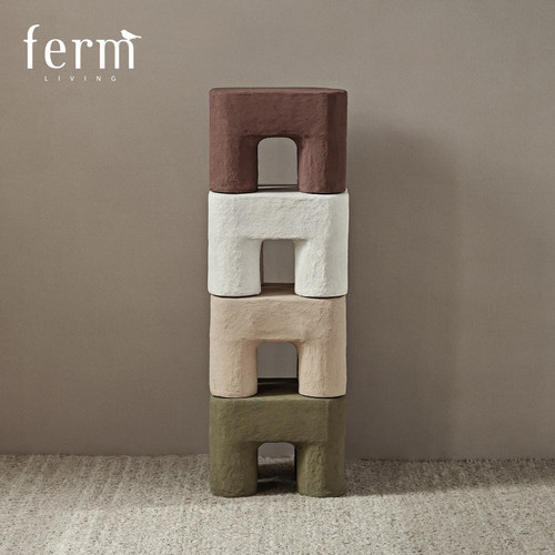 FermLiving北欧小凳子矮凳边几