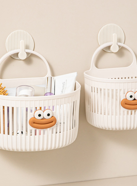 多功能小挂篮卫生间浴室废弃洗脸巾收纳筐厨房宿舍床边壁挂式吊篮