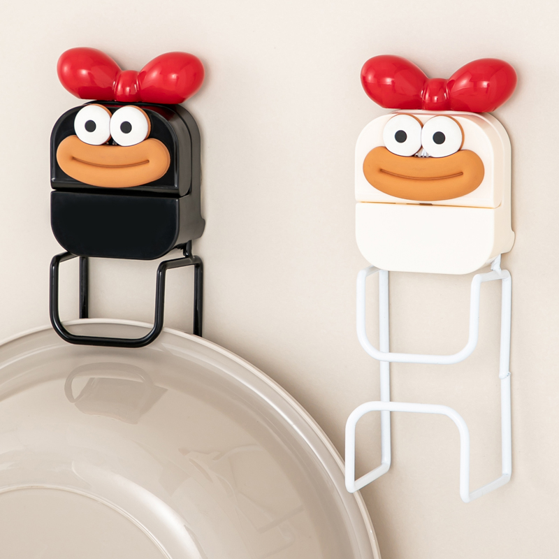 吸盘脸盆挂钩免打孔厨房卫生间多功能收纳架置物架浴室挂盆神器