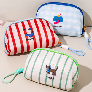 可爱化妆包旅行便携式卡通多功能化妆品收纳杂物整理包内衣收纳袋