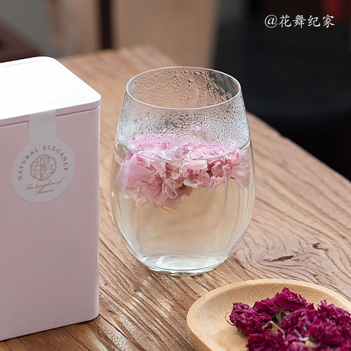 花舞纪平阴大朵玫瑰花冠茶