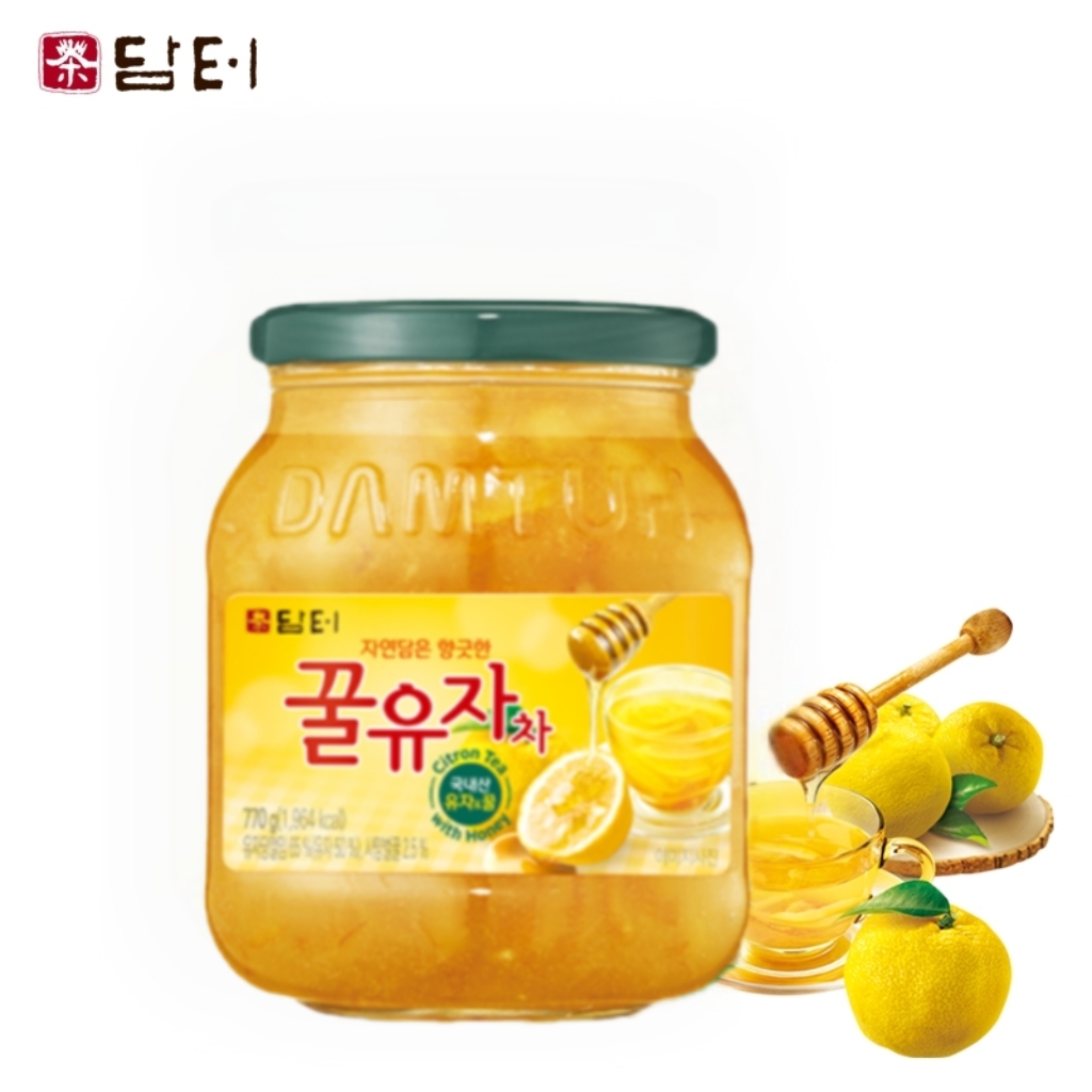 韩国原装进口丹特牌蜂蜜柚子茶柚子酱770g