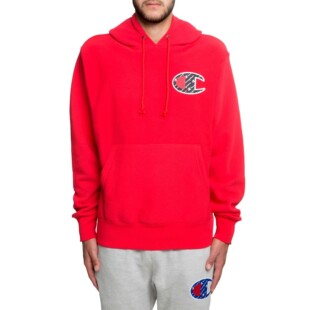 【特价】Champion GF68 加绒RW大C彩标男女情侣宽松卫衣