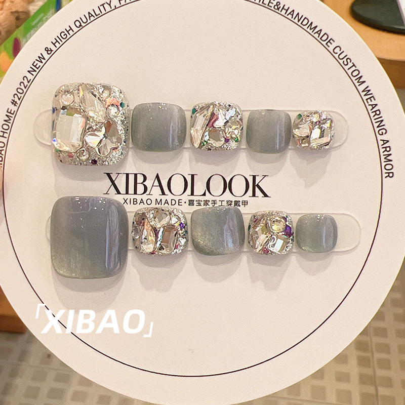 【现货24小时内发】手工脚趾甲