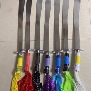 中华武术刀 软刀响刀 儿童成人训练刀 花刀竞赛刀未开刃