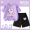 Lotus Edge Short Sleeve Set Purple Beverage Lomi+Black Heart Lomi Purple X