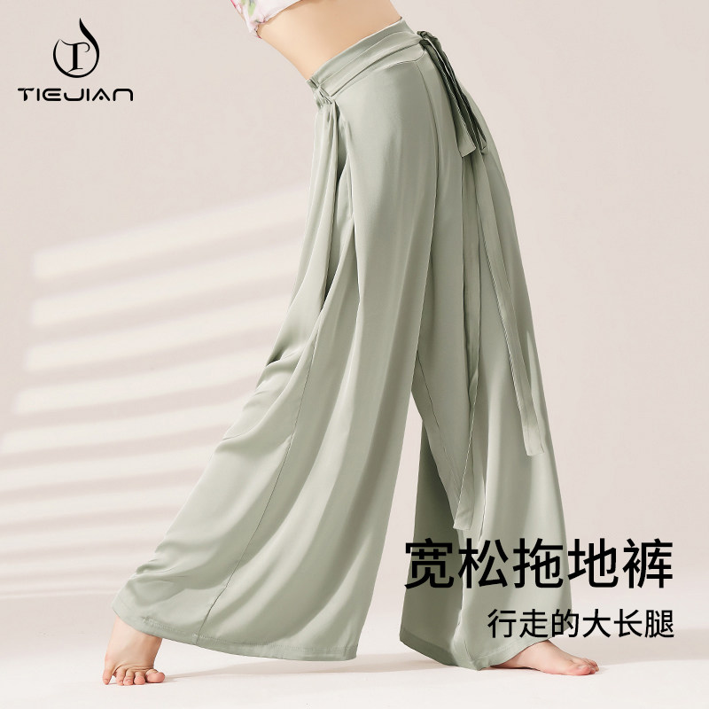 8020舞蹈裤阔腿裤不挑身材