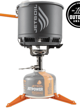 Jetboil STASH捷宝火球轻量化野外个人炊事炉具便携独立钛质炉头
