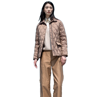 佐尔美时尚新款 轻薄蓬松保暖短款休闲运动风羽绒服女E14YY02