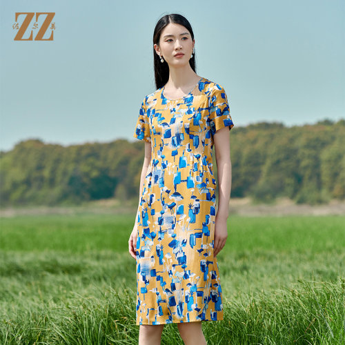 佐尔美2022夏季新款桑蚕丝