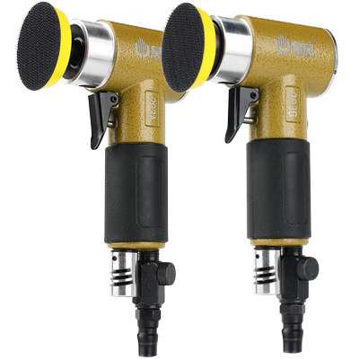 台湾皇风 1寸2寸3寸气动打磨机砂纸机打蜡抛光干磨机90度直角风磨