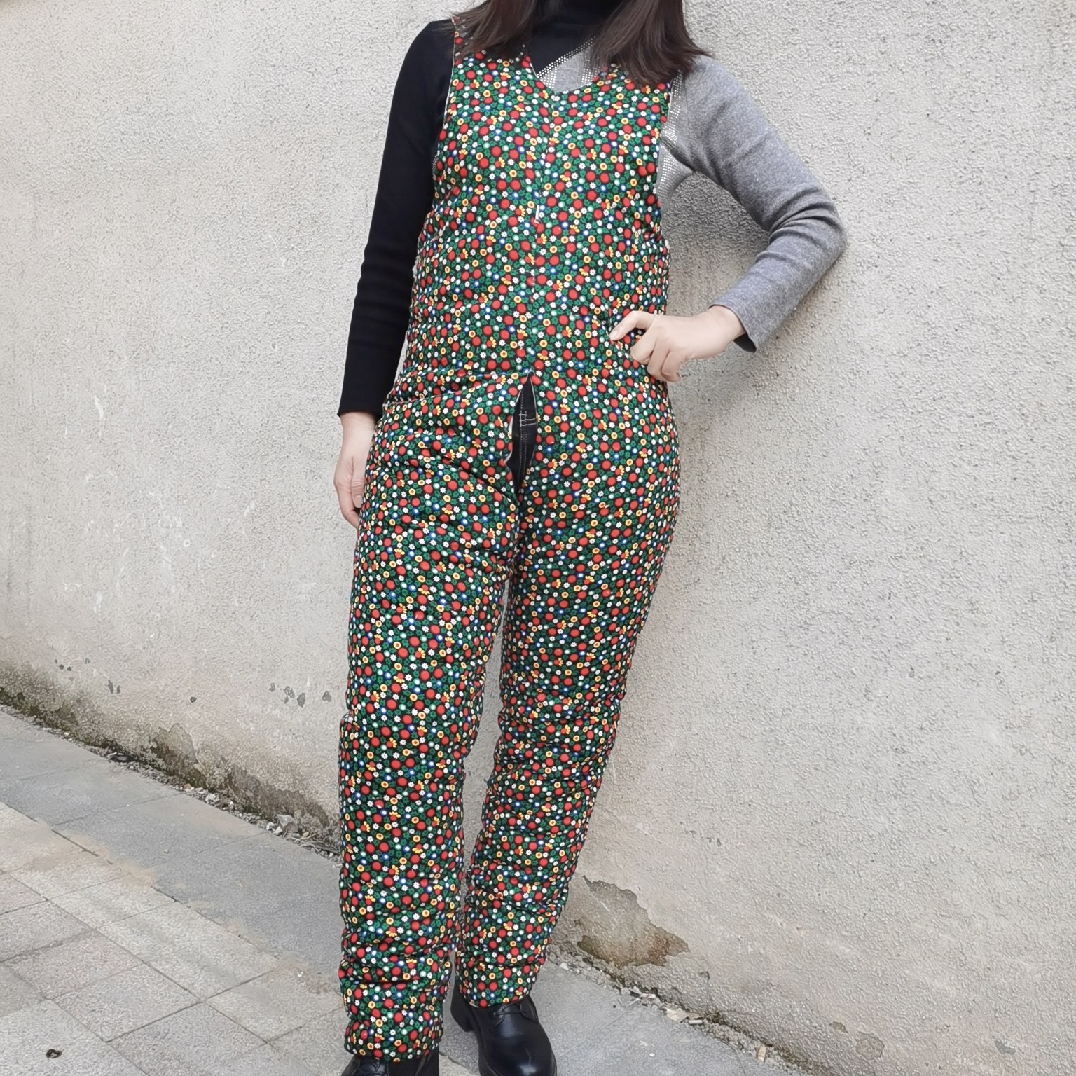 纯棉手工传统棉花棉裤加厚保暖连体棉裤中老年护理加大码护腰棉裤,男装,棉裤,淘宝优惠券,粉丝福利购,淘宝优惠卷