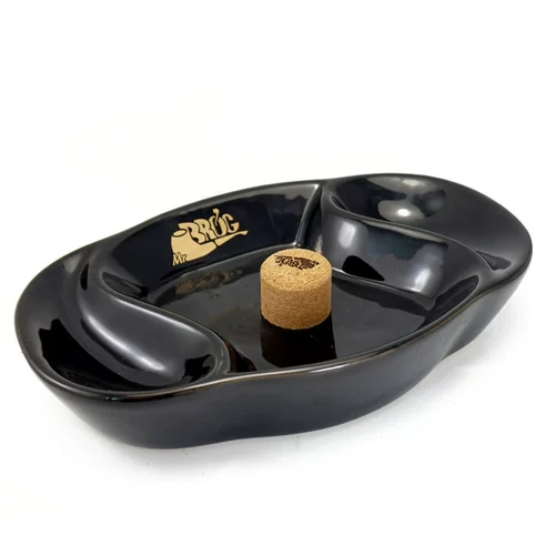 Бесплатная доставка туманная туманная пепельница подарочная коробка костяная фарфоровая керамика 2 дымовая чашка для дымового ковша для отправки пробков