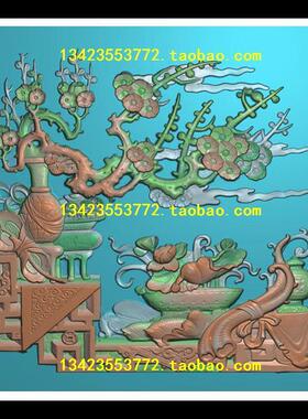 精雕图扫描古建灰度博古新款龙凤CBT山水人物251花鸟寺庙典故