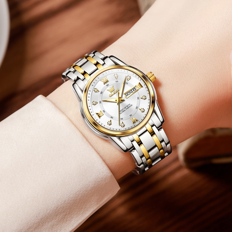 【奥运冠军推荐】夜光防水实心表