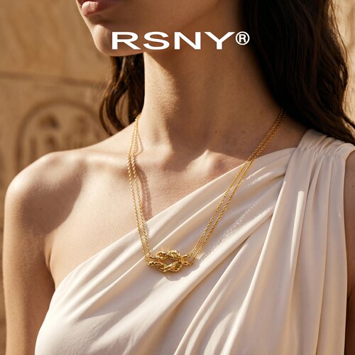 [新品]RSNY河谷绳结项链埃及风尼罗河灵感时尚女款百搭礼物设计感