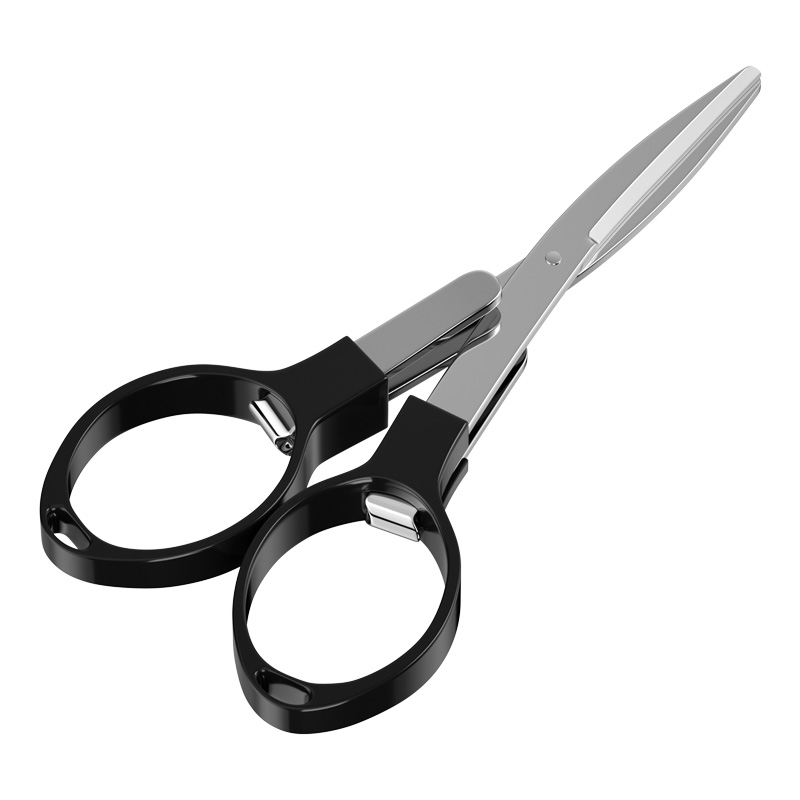 不锈钢钓鱼剪刀可折叠便携多功能剪铅皮pe线渔具小剪刀实用户外