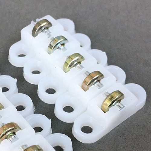 塑钢纱窗小滑轮平移门窗滚轮静音耐用配件纱窗轮实用设计