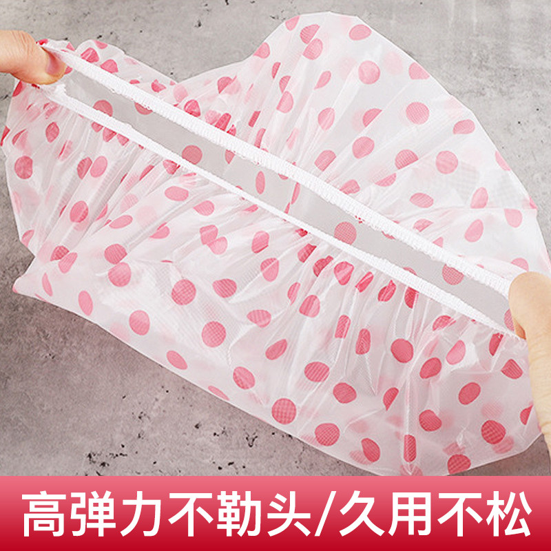 防水沐浴帽女款可爱护理发帽大人儿童洗澡头套厨房防油烟炒菜实用