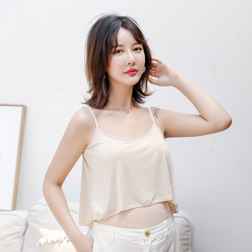 孕妇背心女打底抹胸带胸垫小吊带