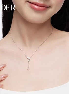 卡蒂罗绚丽之星项链女轻奢高级精致锁骨链小众百搭生日礼物送女友