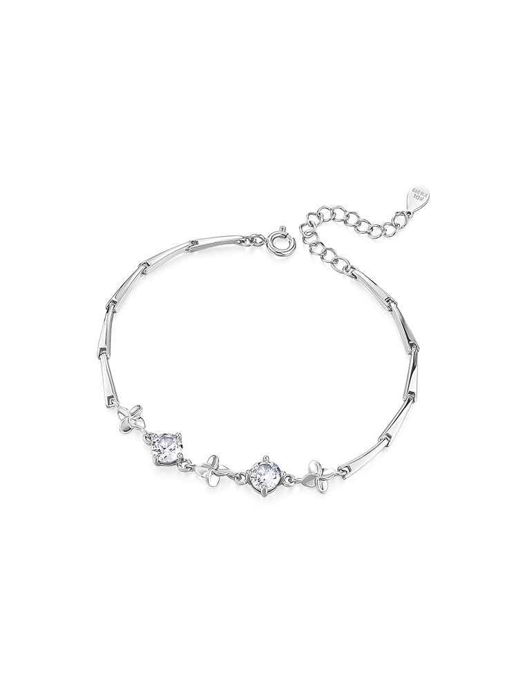 CARTILO CLOVER BRACELET GIRLS  LIGHT LUXURY NICHE DESIGN EXQUISITE SIMPLE BIRTHDAY GIFT FOR GIRLFRIEND