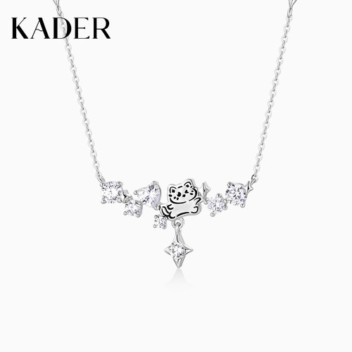 KADER开朵星愿猫咪项链女简约时尚小众设计高级感锁骨链生日礼物