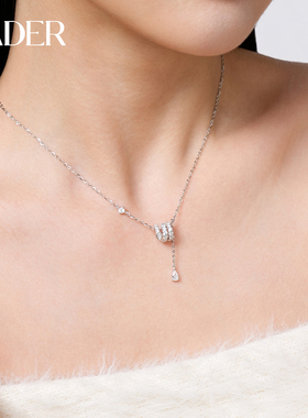 卡蒂罗灵蛇小蛮腰项炼女生纯银轻奢小众设计毛衣炼 炼 生日礼物送