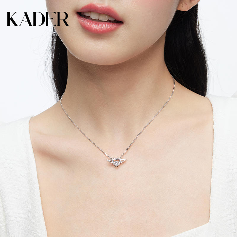 卡蒂罗丘比特之心项链