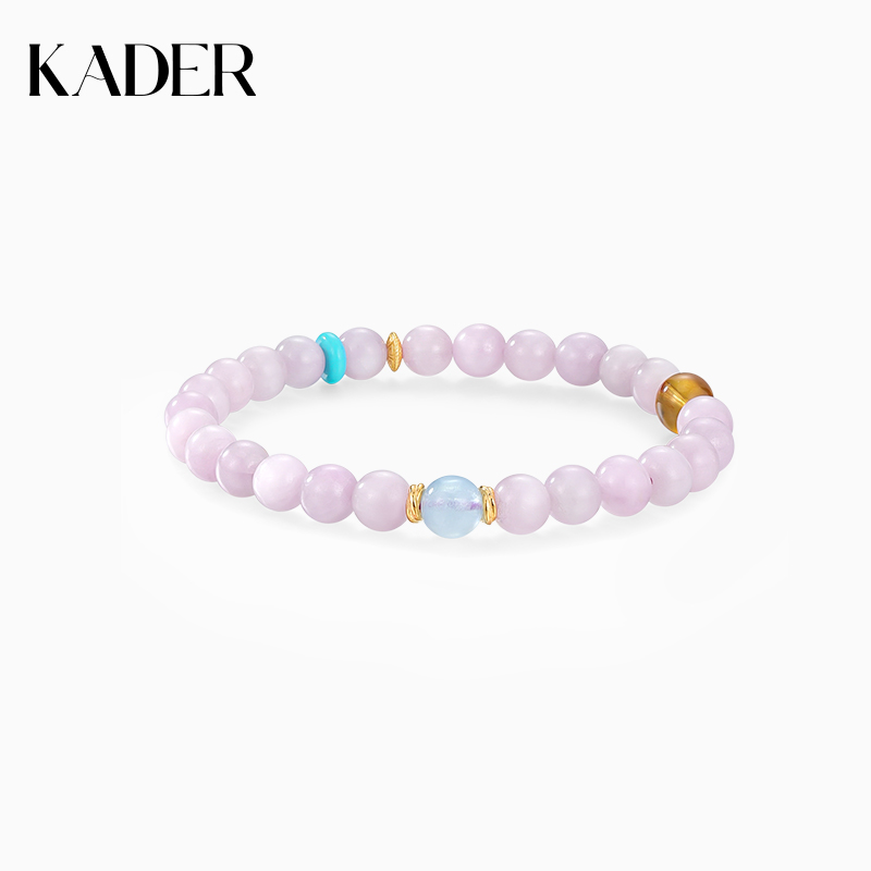 卡蒂罗紫黛手串925银新中式国风小众精致星云能量场手链生日礼物